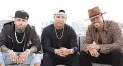 Nicky Jam ,Daddy Yankee y Romeo Santos